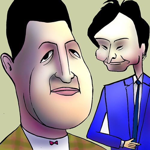 有名人の似顔絵