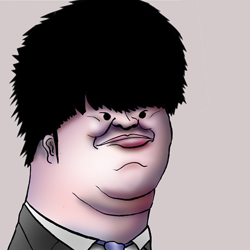 有名人の似顔絵