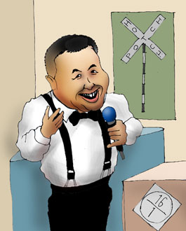 有名人の似顔絵