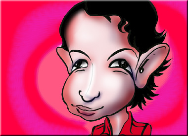 有名人の似顔絵