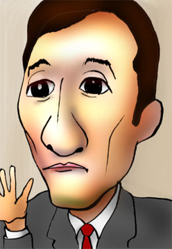 有名人の似顔絵