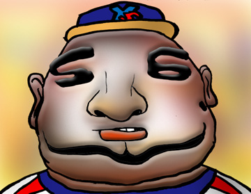 有名人の似顔絵