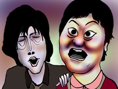 有名人の似顔絵