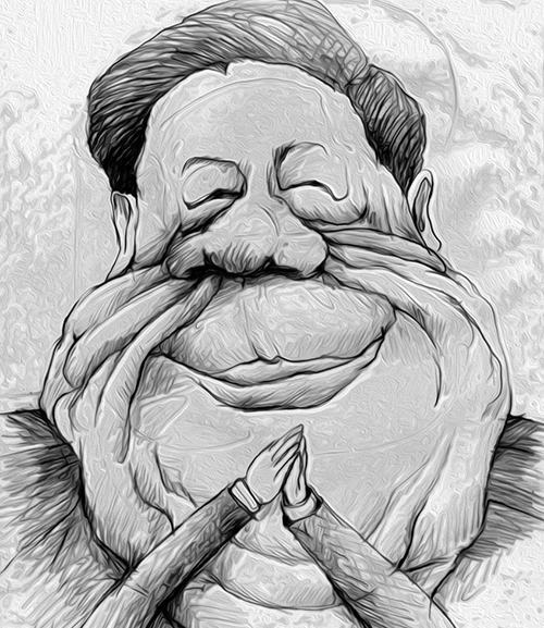 有名人の似顔絵