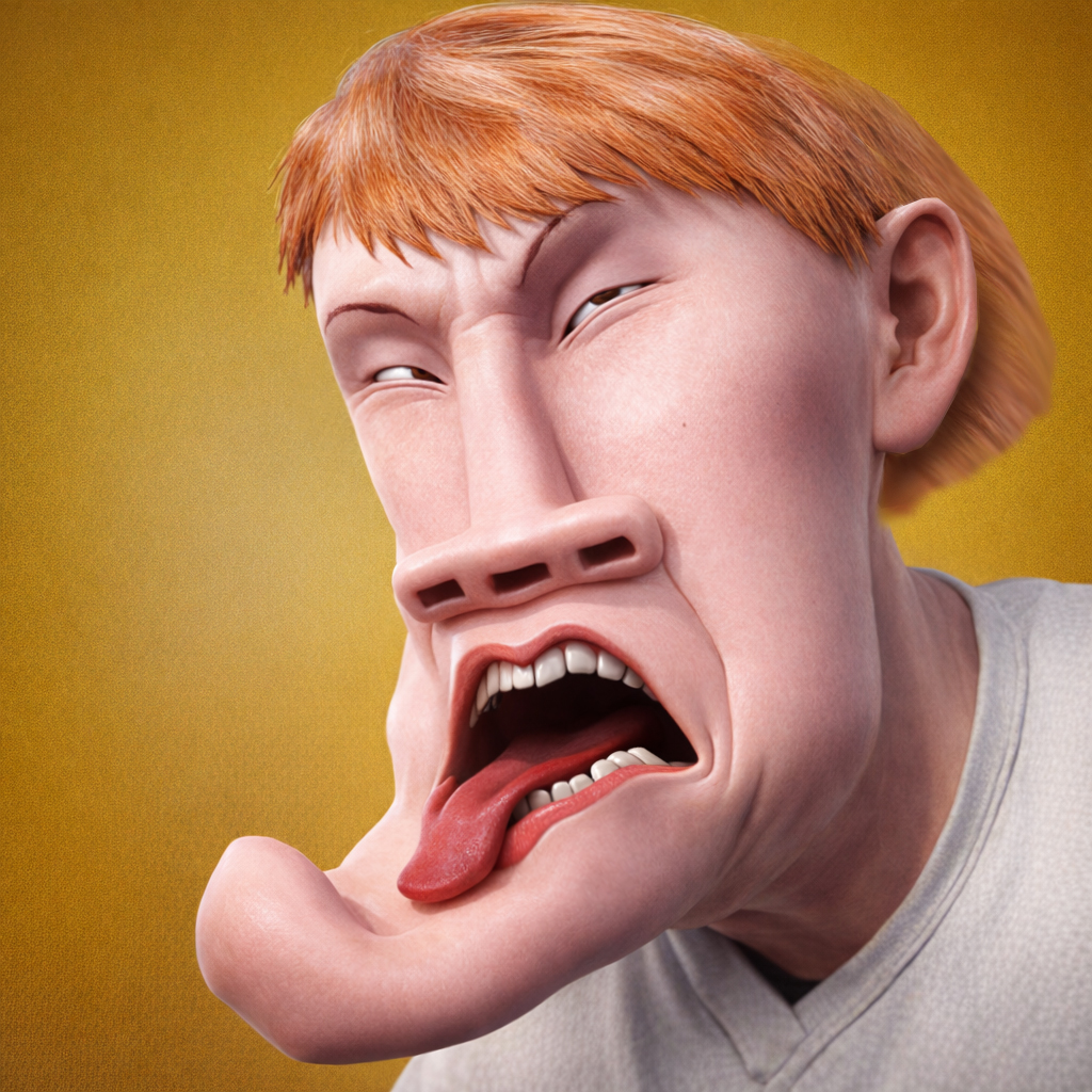 有名人の似顔絵