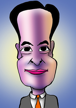 有名人の似顔絵