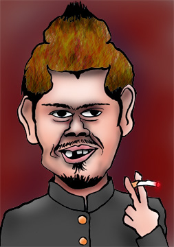 有名人の似顔絵