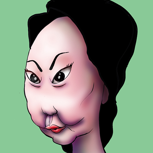 有名人の似顔絵