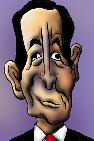 有名人の似顔絵