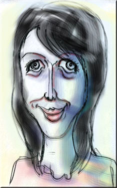 有名人の似顔絵