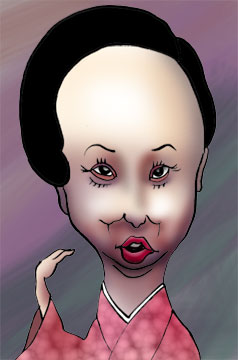 有名人の似顔絵