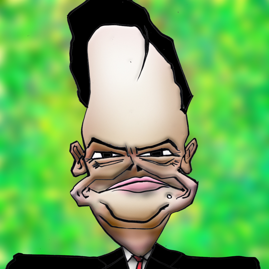 有名人の似顔絵