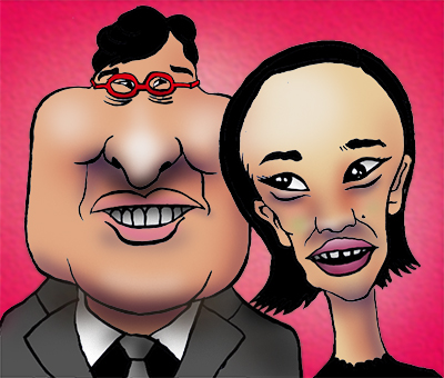 有名人の似顔絵