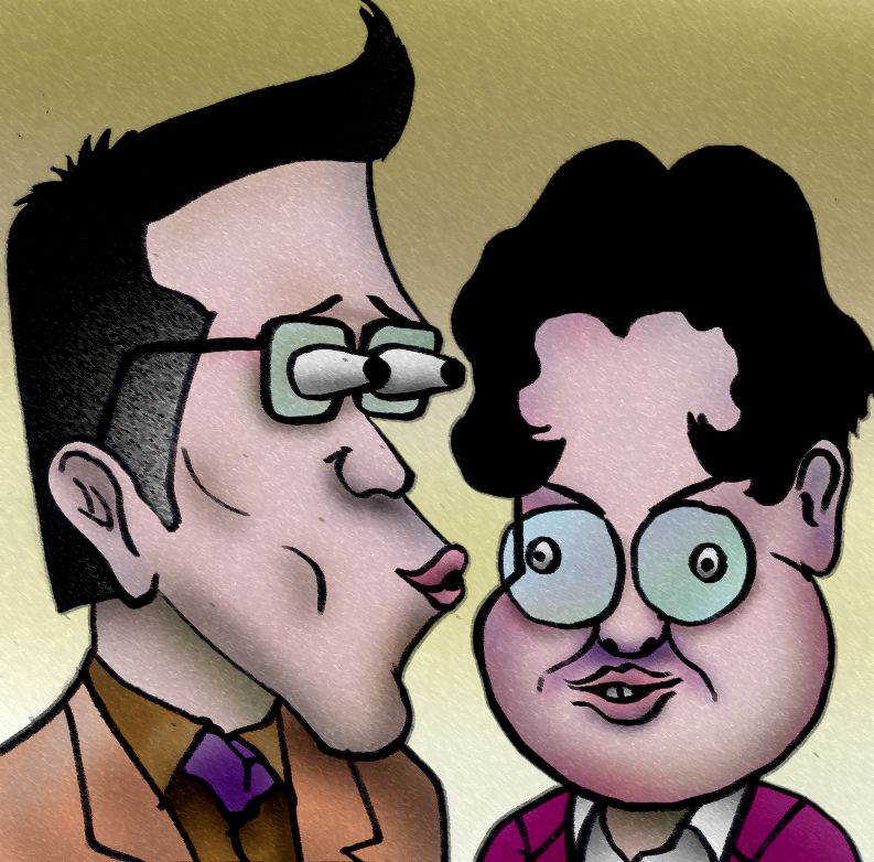 有名人の似顔絵