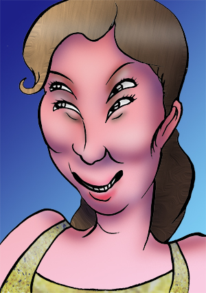 有名人の似顔絵