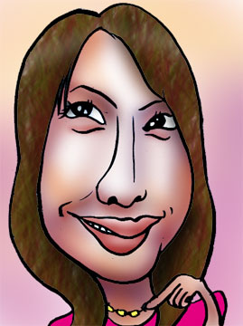 有名人の似顔絵