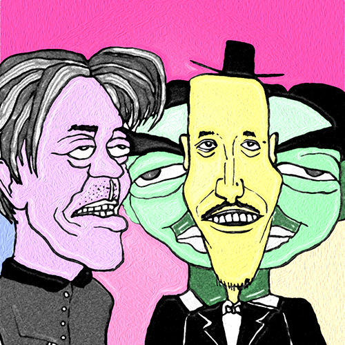 有名人の似顔絵