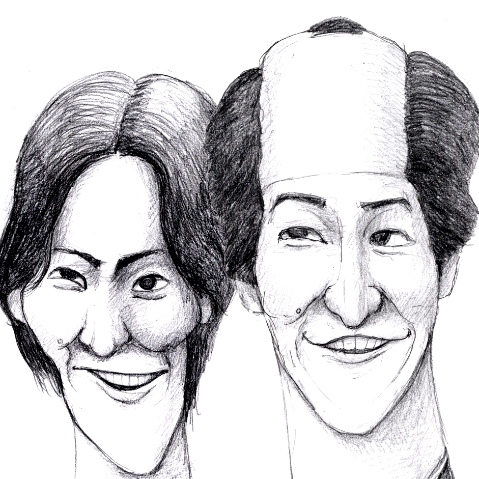 有名人の似顔絵