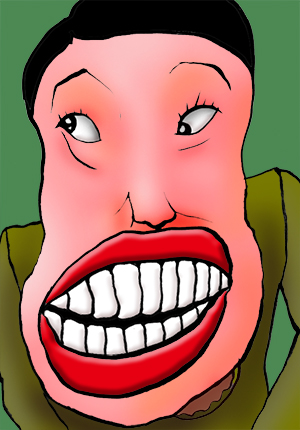 有名人の似顔絵