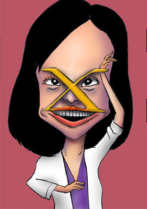 有名人の似顔絵