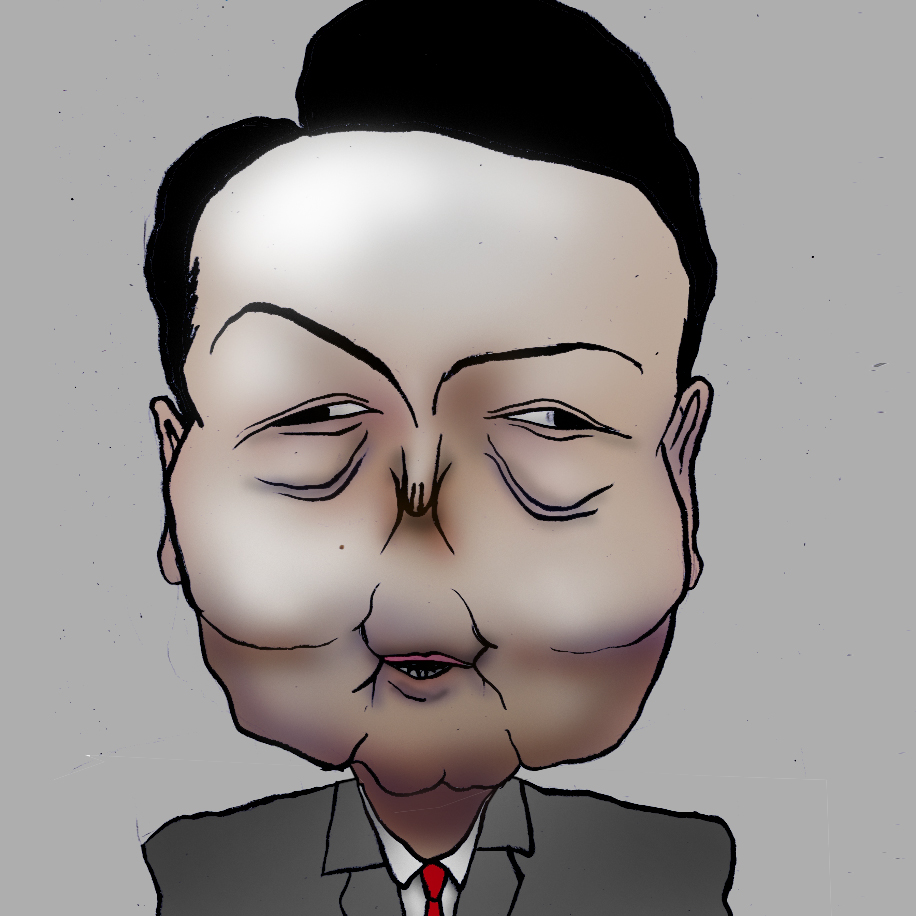 有名人の似顔絵