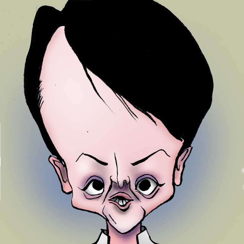 有名人の似顔絵