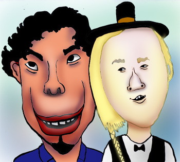 有名人の似顔絵