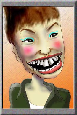 有名人の似顔絵