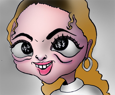 有名人の似顔絵