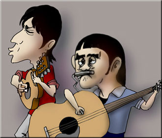 有名人の似顔絵