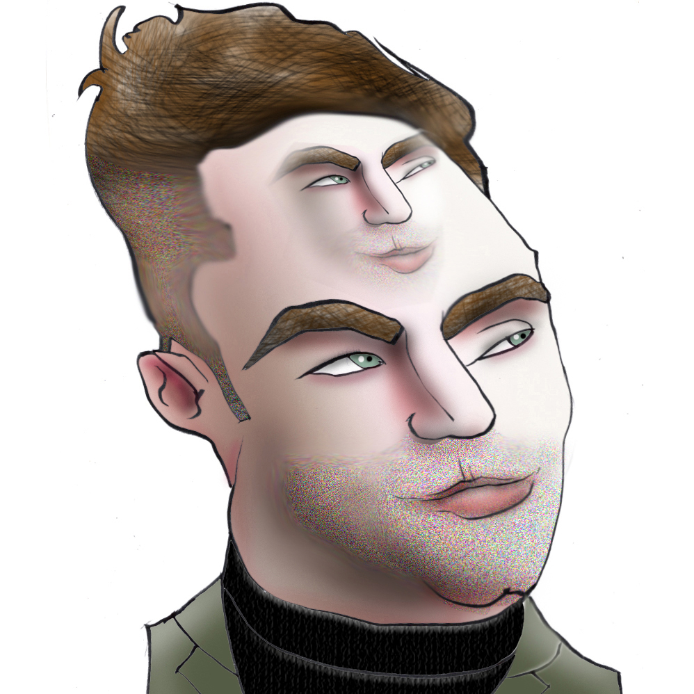 有名人の似顔絵