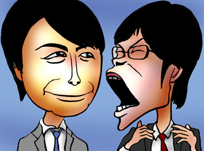 有名人の似顔絵