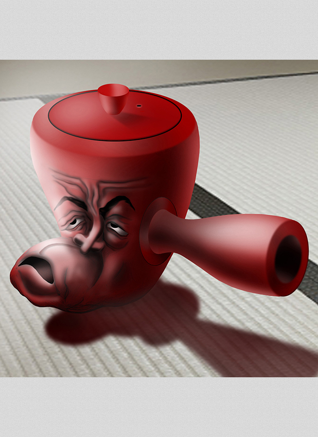 麻生太郎の似顔絵