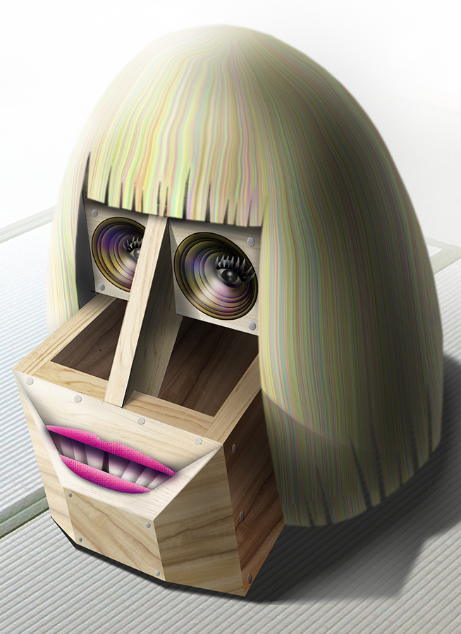 Raffaella Carràの似顔絵