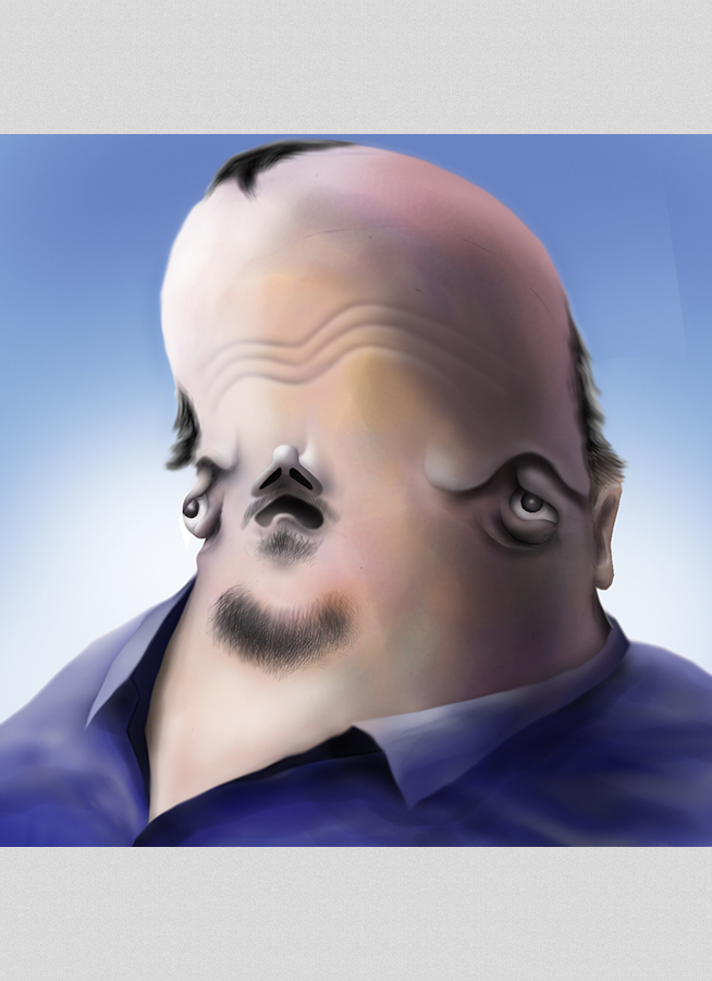 Joe Cockerの似顔絵