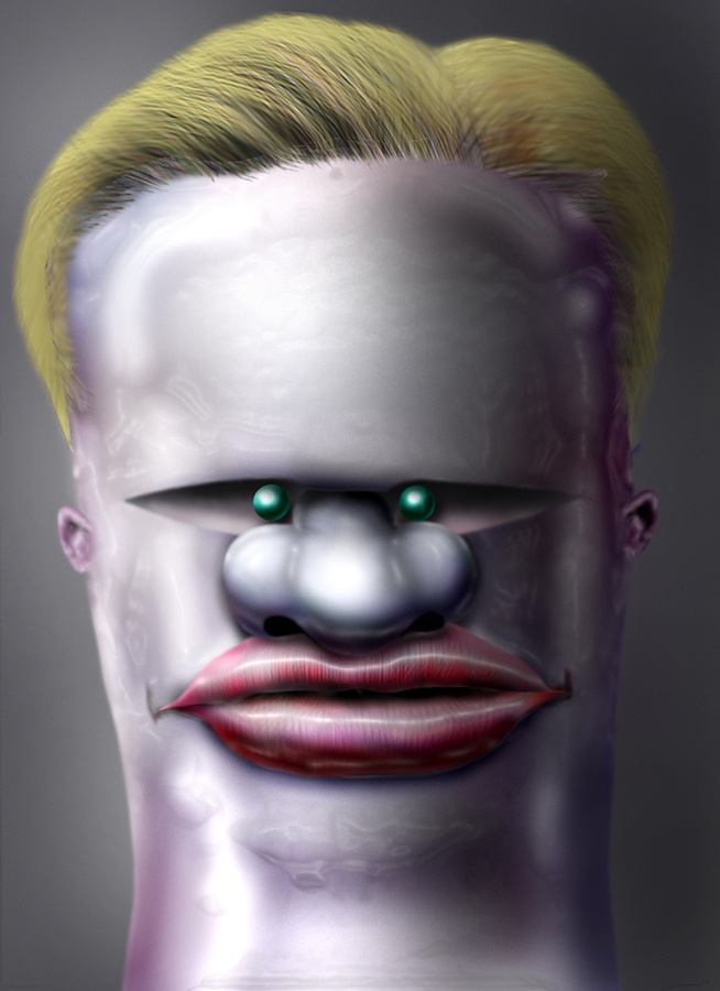 Erling Haalandの似顔絵