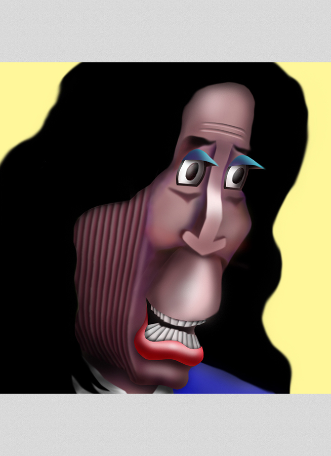 Kamala Harrisの似顔絵