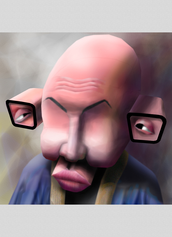 Kim Jung Giの似顔絵