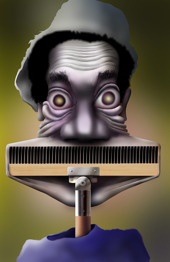 Ramón Valdésの似顔絵