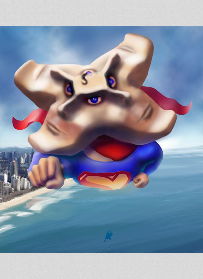 Christopher Reeveの似顔絵