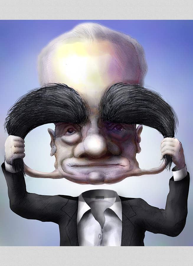 Martin Scorseseの似顔絵