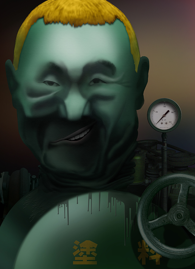 北野武の似顔絵