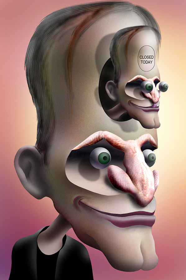 Viggo Mortensenの似顔絵