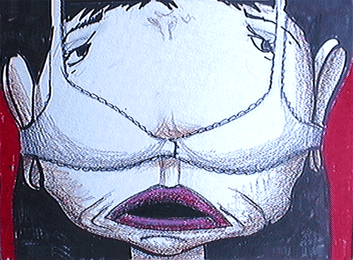 有名人の似顔絵