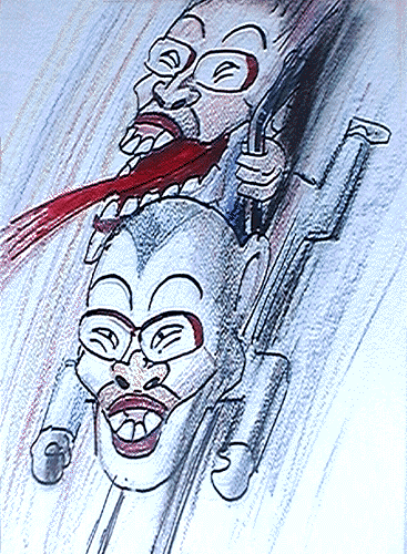 有名人の似顔絵