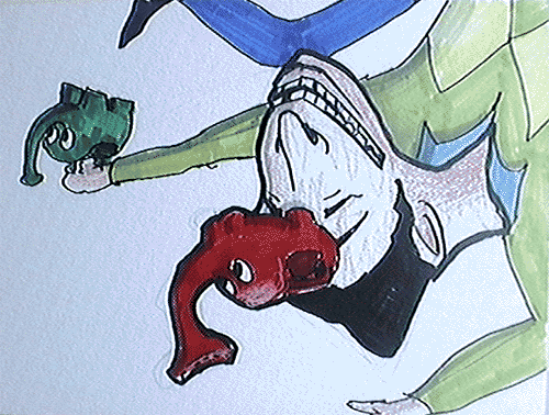 有名人の似顔絵