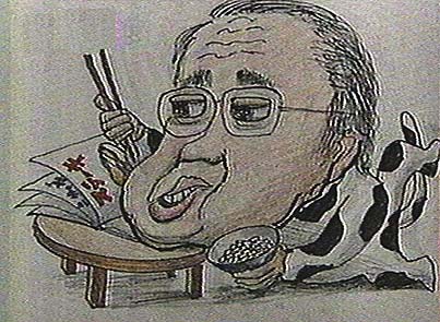 有名人の似顔絵