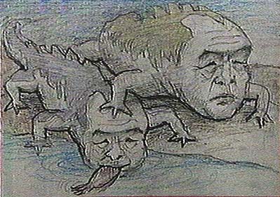 有名人の似顔絵