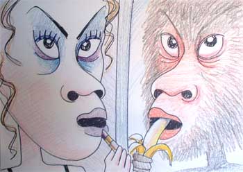 有名人の似顔絵